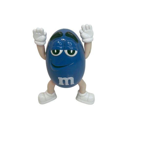 Vintage M&Ms Blue Character Motor Mate Car Antenna Accessory 2003 - Picture 1 of 4